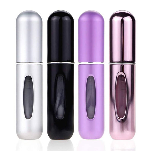 12-Pack: Mini Refillable Perfume Spray Bottles