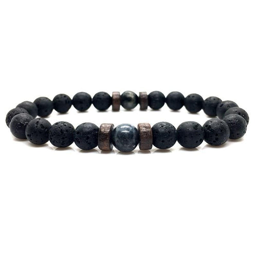 Scent Diffuser Bracelet, Lava Stone