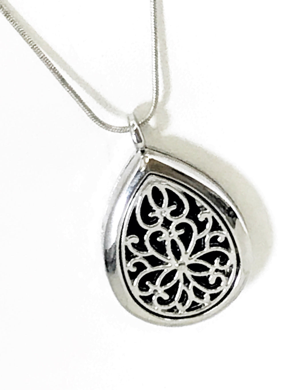 Scent Diffuser Necklace, Teardrop Diffuser