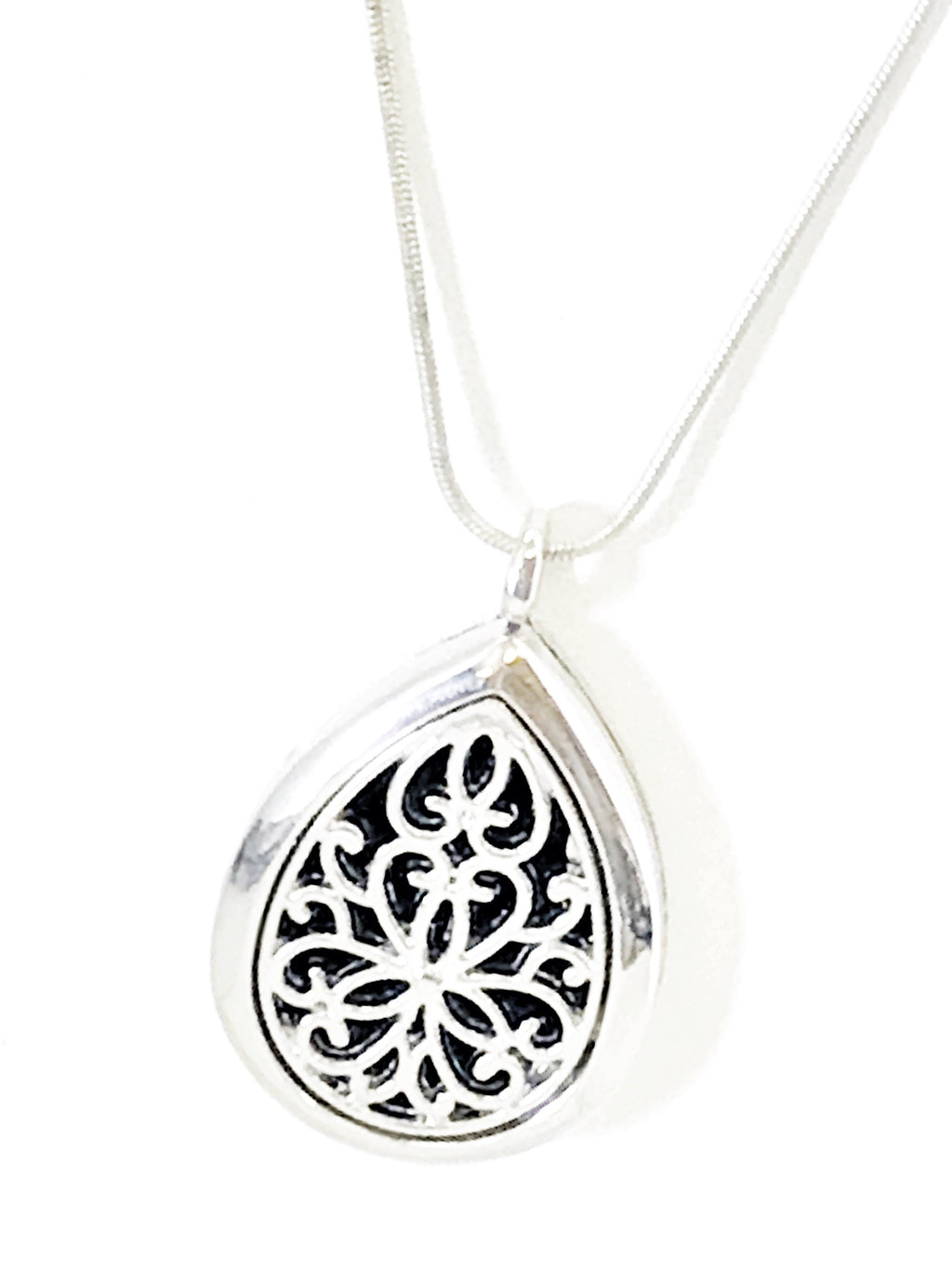 Scent Diffuser Necklace, Teardrop Diffuser